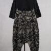 dogstar-sazanka-low-pants-black-abby-maud-dos-pied dogstar sazanka low pants black abby maud dos pied