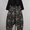dogstar-sazanka-low-pants-black-abby-maud-face-pied dogstar sazanka low pants black abby maud face pied