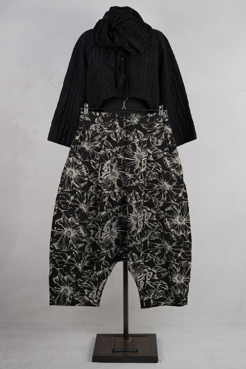 dogstar-sazanka-low-pants-black-abby-maud-face-pied dogstar sazanka low pants black abby maud face pied
