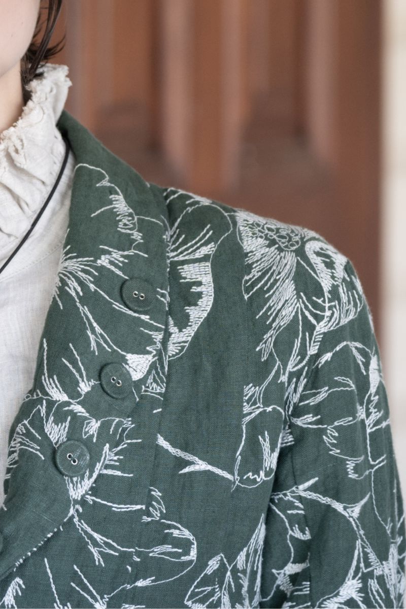 tissu-sazanka-sage-abby-maud tissu sazanka sage abby maud