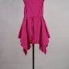 krista larson designs short pinwheel slip fuchsia abby maud dos pied