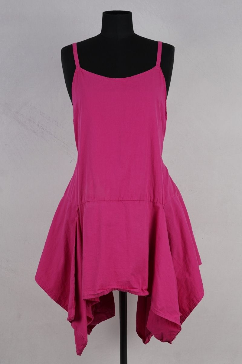 krista larson designs robe short pinwheel slip fuchsia abby maud face attache