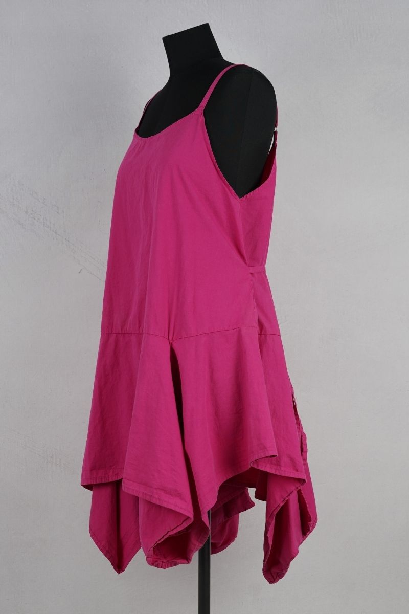 krista larson designs short pinwheel slip fuchsia abby maud profil attache