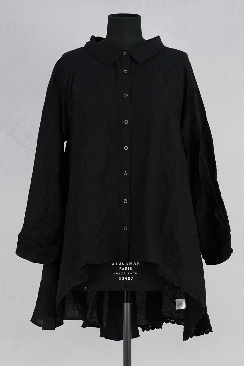 ewa-i-walla-fia-blouse-44214-black-abby-maud-face ewa i walla fia blouse 44214 black abby maud face