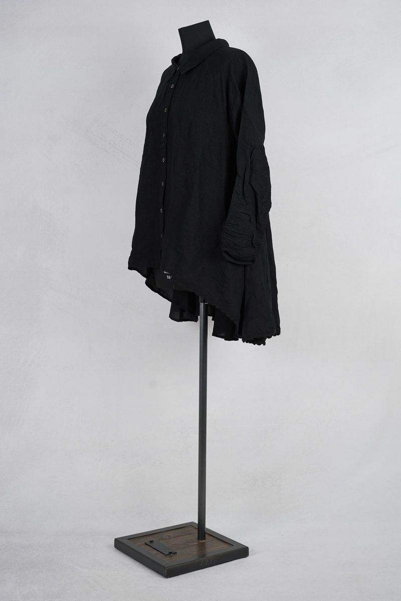 ewa-i-walla-fia-blouse-44214-black-abby-maud-profil-pied ewa i walla fia blouse 44214 black abby maud profil pied