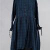ewa-i-walla-sally-robe-55975-blue-checked-abby-maud-face ewa i walla sally robe 55975 blue checked abby maud face