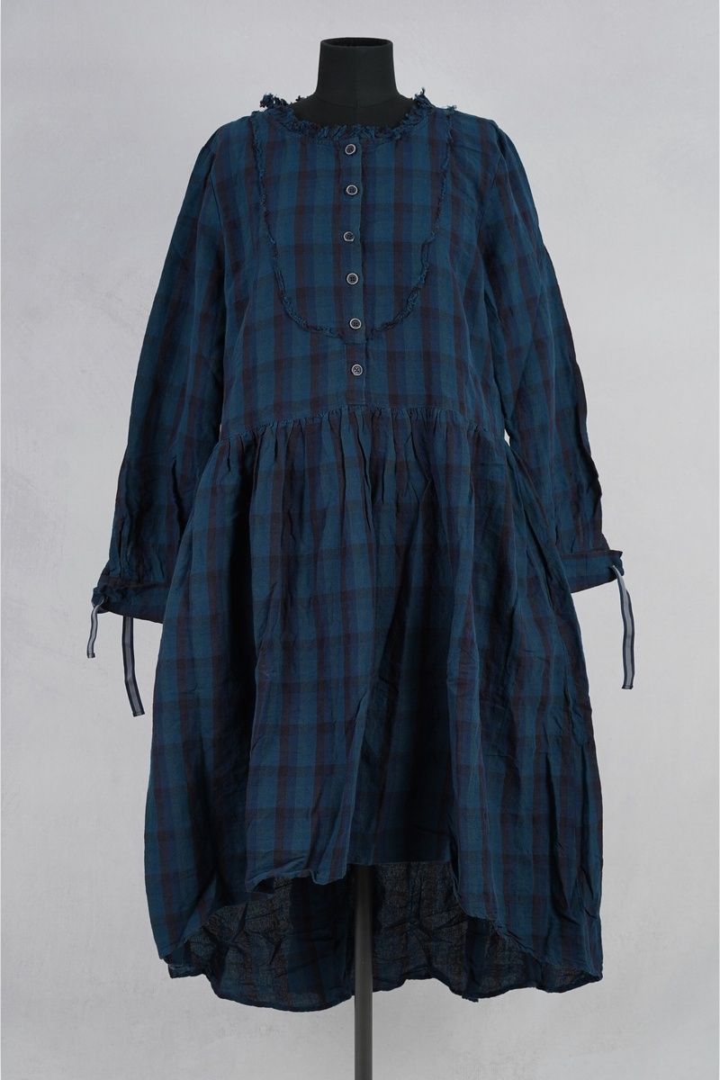 ewa-i-walla-sally-robe-55975-blue-checked-abby-maud-face-2 ewa i walla sally robe 55975 blue checked abby maud face 2