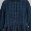 ewa-i-walla-sally-robe-55975-blue-checked-abby-maud-face-plastron ewa i walla sally robe 55975 blue checked abby maud face plastron