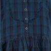 ewa-i-walla-sally-robe-55975-blue-checked-abby-maud-face-zoom ewa i walla sally robe 55975 blue checked abby maud face zoom
