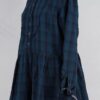 ewa-i-walla-sally-robe-55975-blue-checked-abby-maud-profil-manche ewa i walla sally robe 55975 blue checked abby maud profil manche