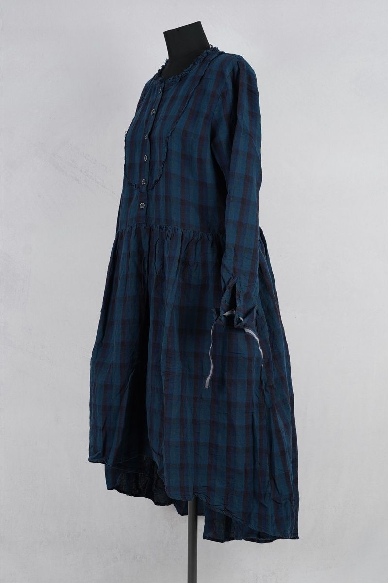 ewa-i-walla-sally-robe-55975-blue-checked-abby-maud-profil ewa i walla sally robe 55975 blue checked abby maud profil