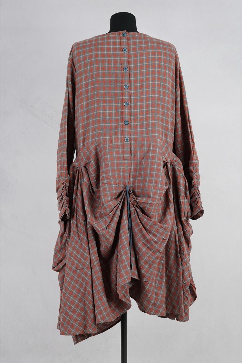 ewa-i-walla-valborg-robe-55977-checked-abby-maud-dos ewa i walla valborg robe 55977 checked abby maud dos