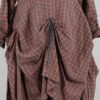ewa i walla valborg robe 55977 checked abby maud face bas