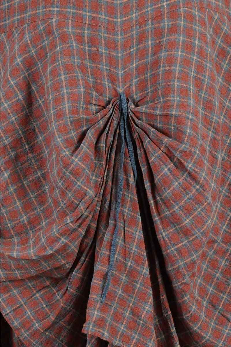ewa-i-walla-valborg-robe-55977-checked-abby-maud-face-tissu ewa i walla valborg robe 55977 checked abby maud face tissu