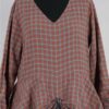 ewa-i-walla-valborg-robe-55977-checked-abby-maud-face-zoom ewa i walla valborg robe 55977 checked abby maud face zoom